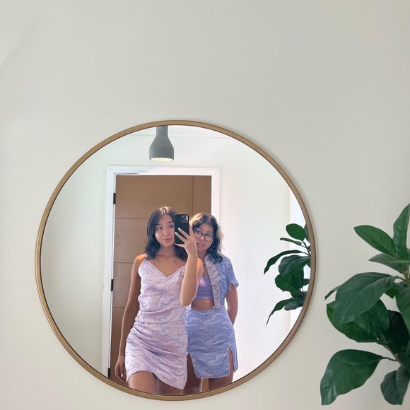 DAWANG Lian Slip Purple Cloud Dress - Picture 4 of 7